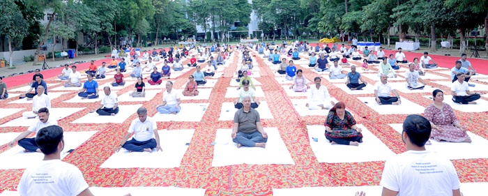 POWERGRID celebrates 12th International Day of Yoga